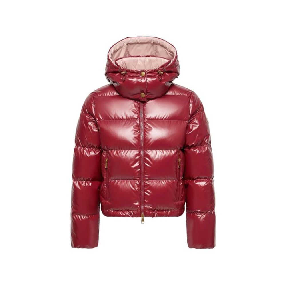 Moncler Red Jackets - Puffer Jackets Women